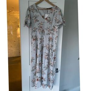 Zara midi length dress. New with tags